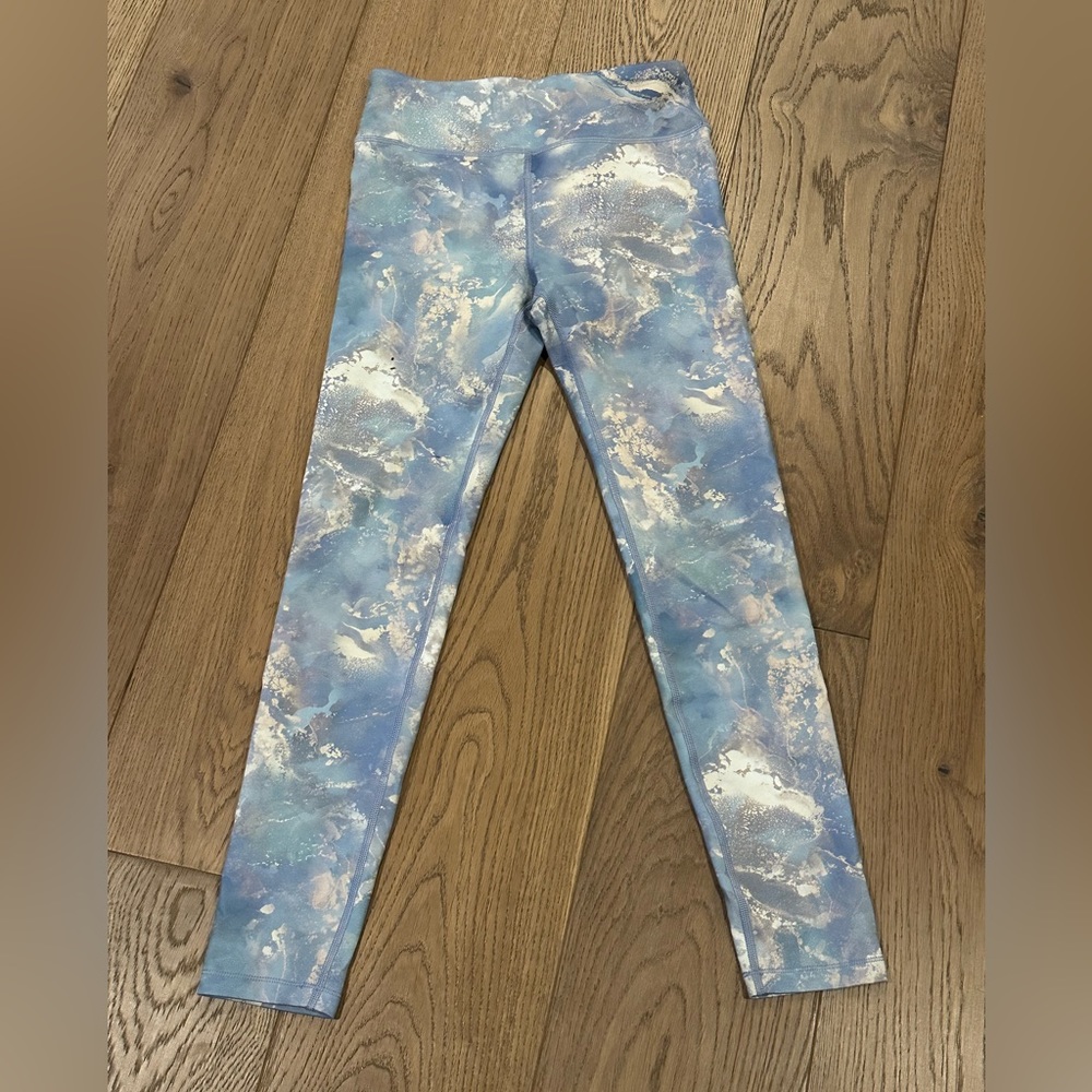 Athleta Girl high Rise Printed Chit Chat Tights